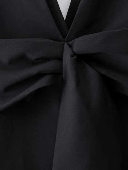 Bowknot Double-breasted Sleeveless Vest