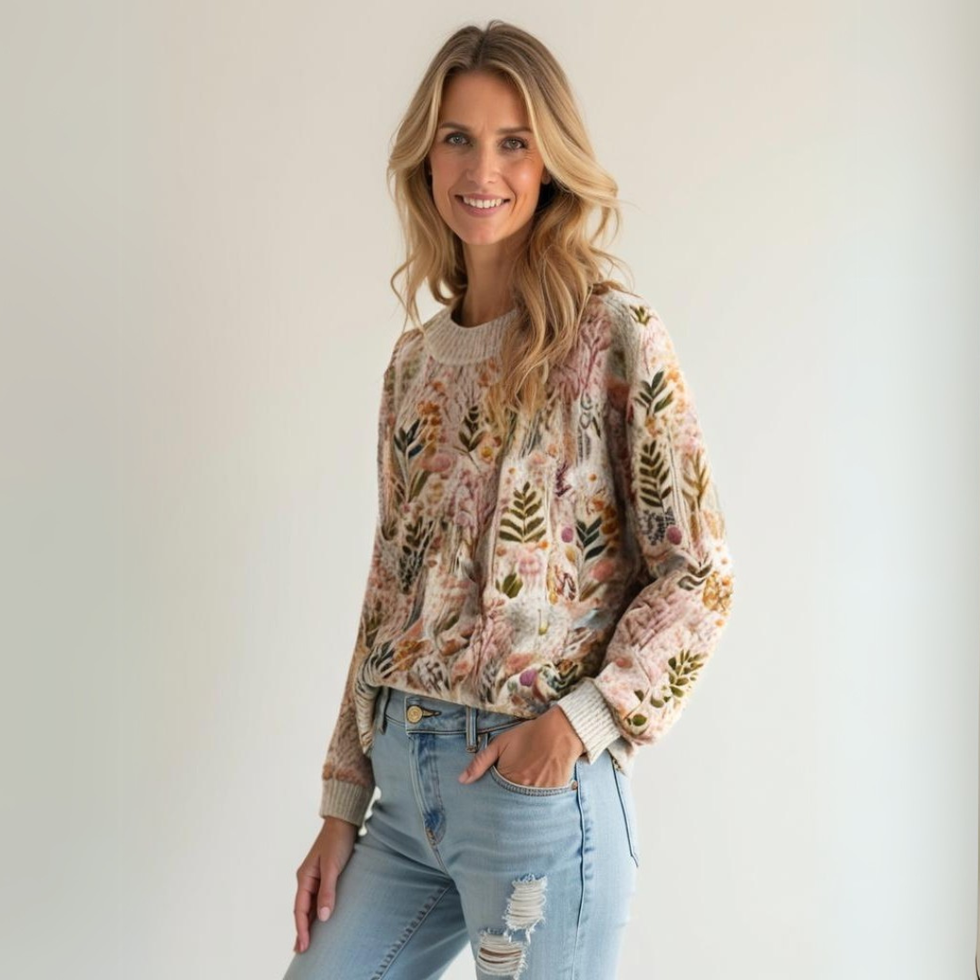 Guadalupe® | Flora™ Elegant women's sweater