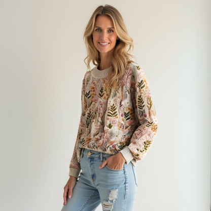 Guadalupe® | Flora™ Elegant women's sweater