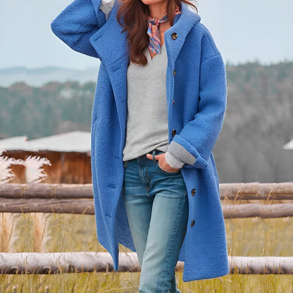 Audrie Thickened Trench Coat