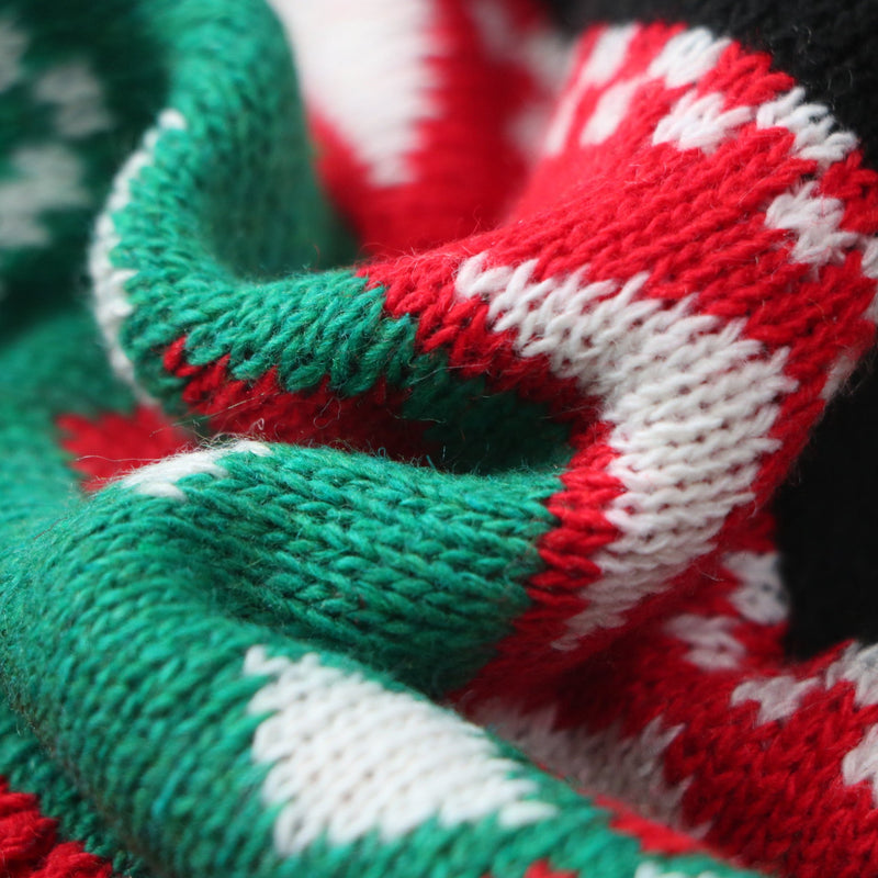Clothing Christmas Letter Graphic Elk Jacquard Sweater Round Neck Sweater