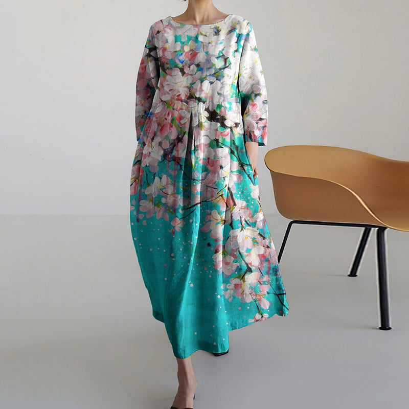 Summer Gorgeous Floral Print Women'S Dress elevenforest