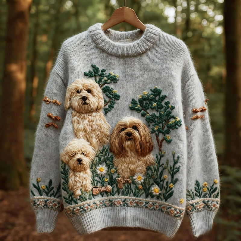 Gracefully Designed Sweater