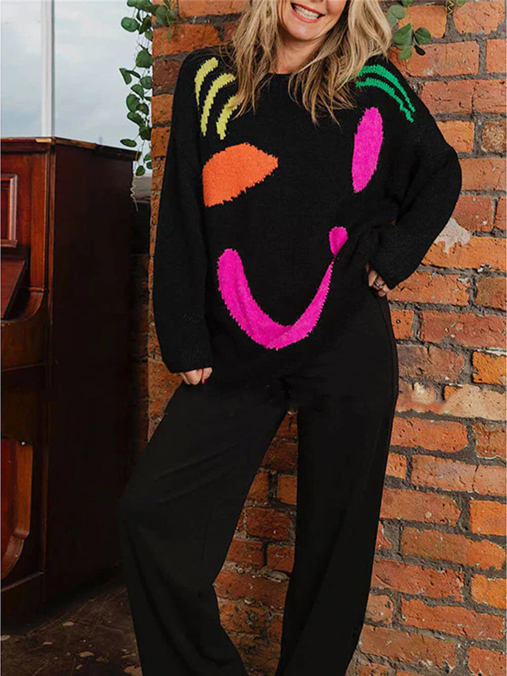 Gracefully Designed Sweater