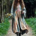 Fashion Floral Lace Stitching Comfortable Women's Dress elevenforest