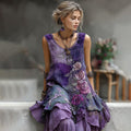 Vintage Bohemian Embroidered Floral Tank Top elevenforest