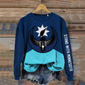 Comstylish Ice Out Stand With Minnesota Loon & Flag Sweatshirt