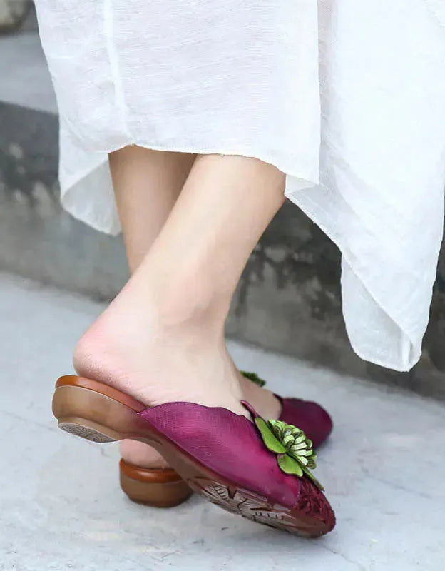 Finely Styled Slippers with a Classic Vintage Look