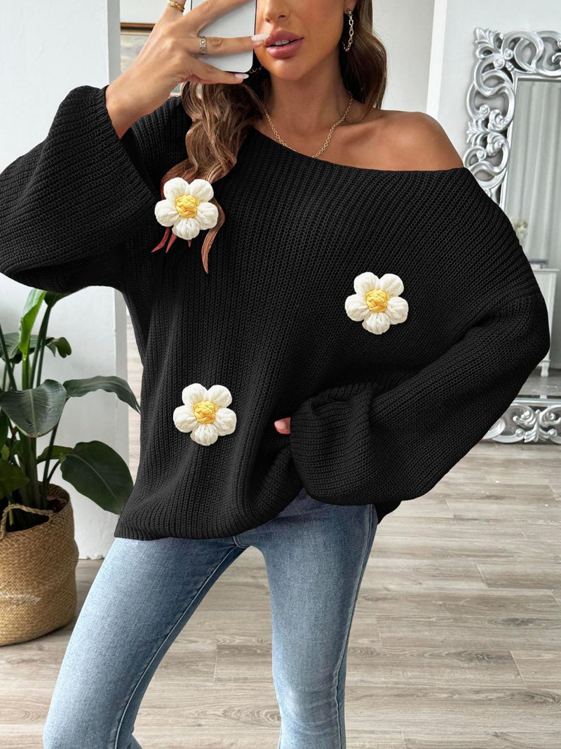 Gracefully Designed Sweater