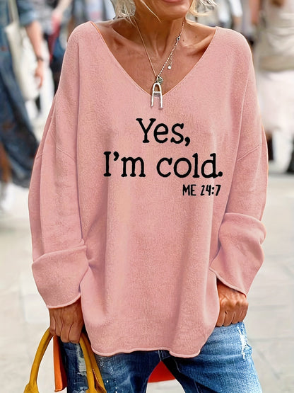 Gracefully Designed Sweater