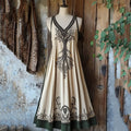 Vintage Viking Celtic Tree Pattern Comfy Tank Dress elevenforest