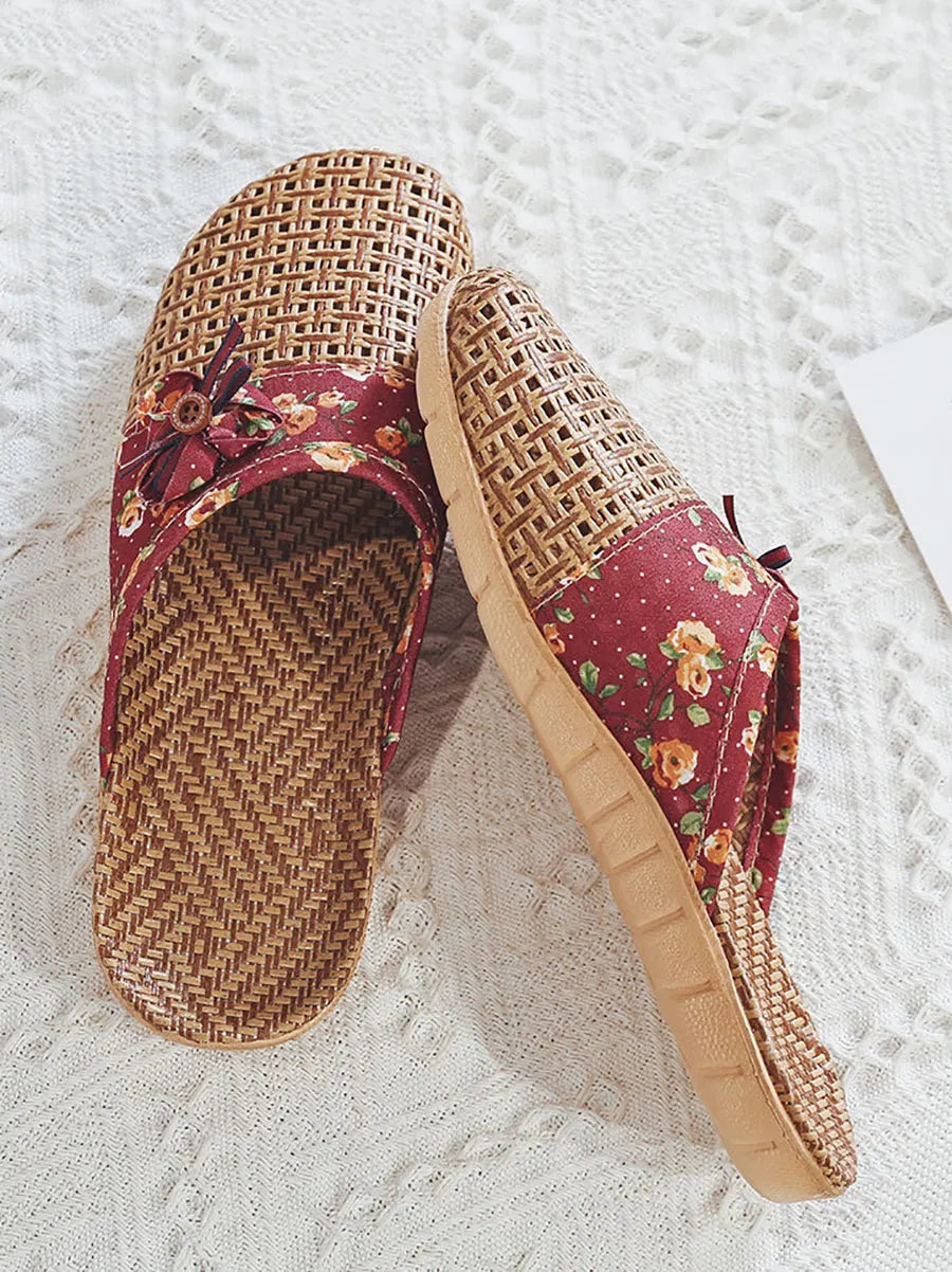 Vintage Style Slippers with a Modern Fit