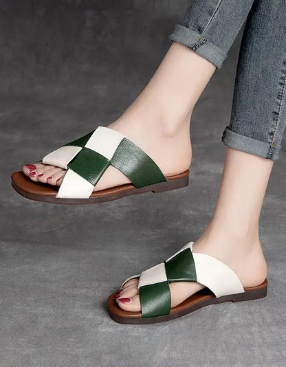 Casually Elegant Slippers with a Refined Edge