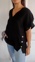 Women's Casual Cotton Top 6804