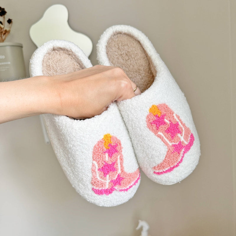 Cowboy Boots Slippers