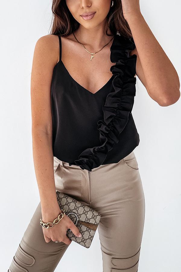 Like Butterfly V-neck Unique Tank