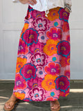 Women's Art Painting Hippie Print Skirt