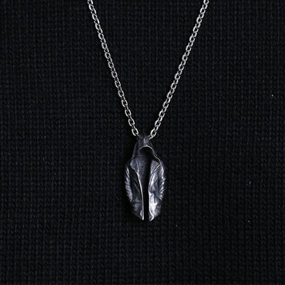 Sterling Silver Assassin Cloak Trench Coat Pendant Necklace