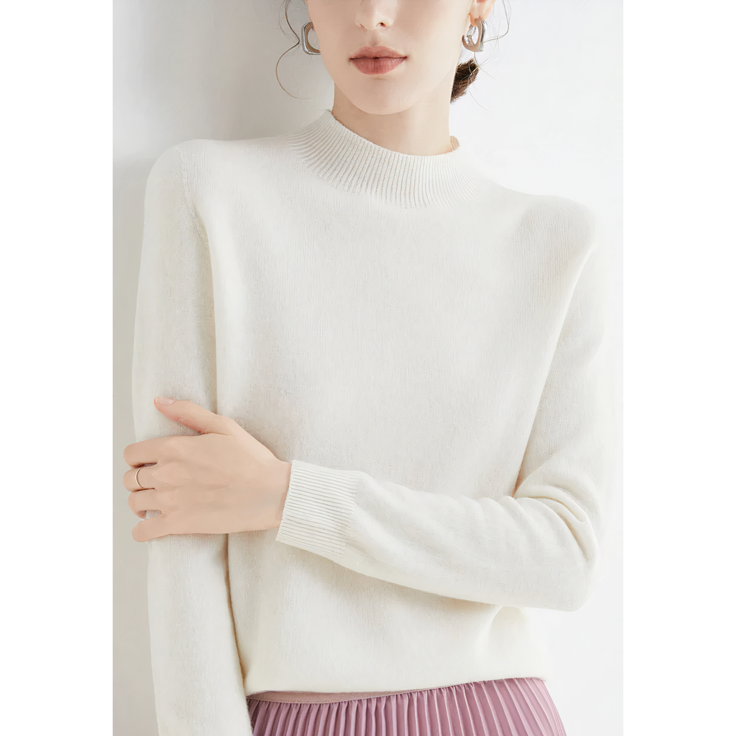 Gracefully Designed Sweater