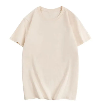 Cotton Short Sleeve T-shirt Summer Loose White Black Harajuku Famale Tshirts Tops Clothes Tee Shirt