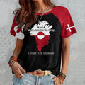 Comstylish Greenland Women's Printed T-shirt