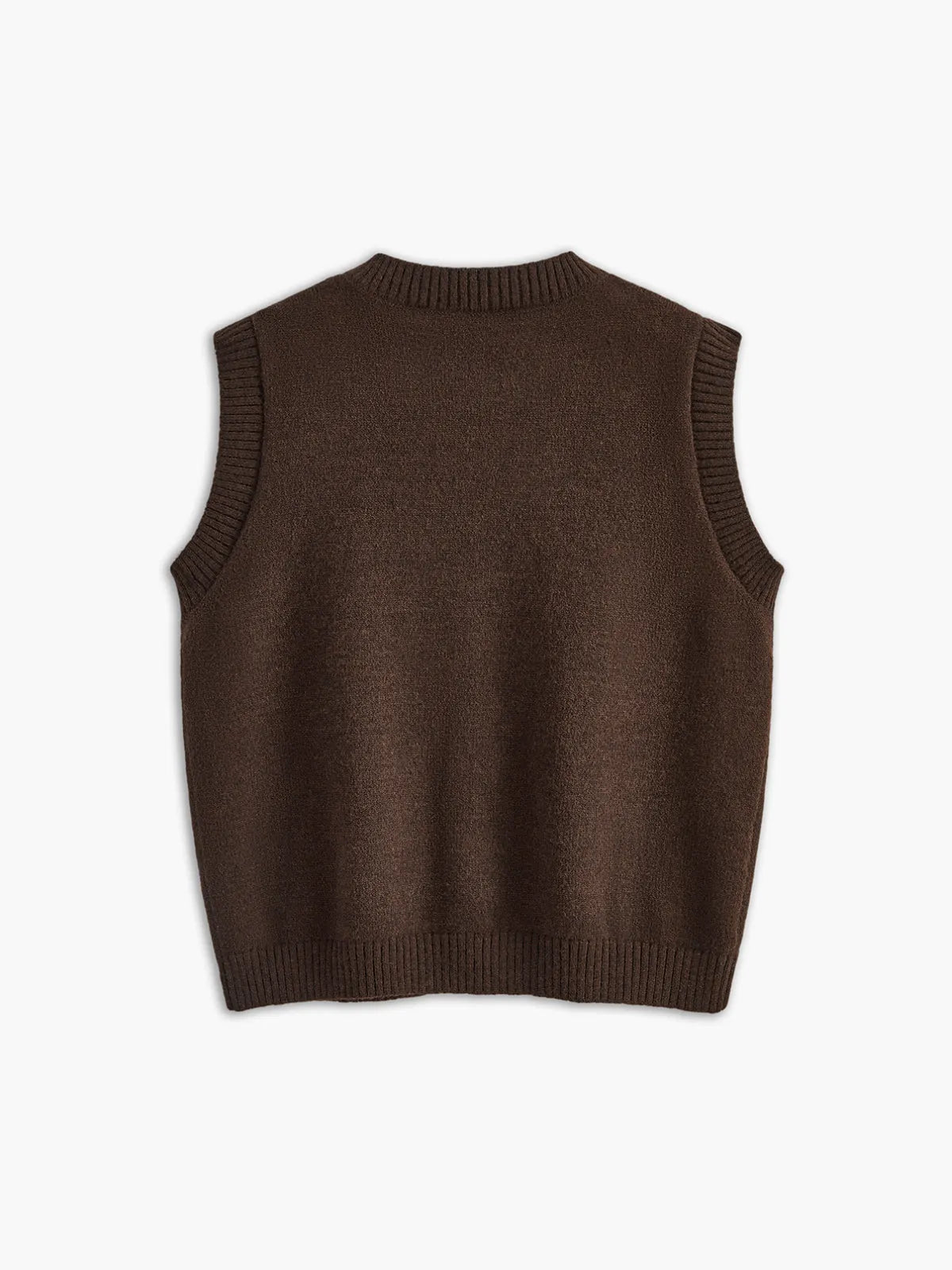Button Up Sweater Vest