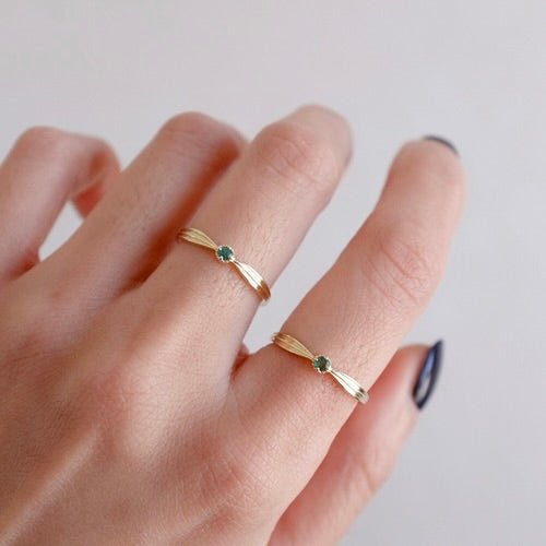 Ilona Emerald Ring