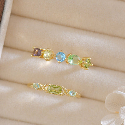 Klara Multi Gemstone Ring