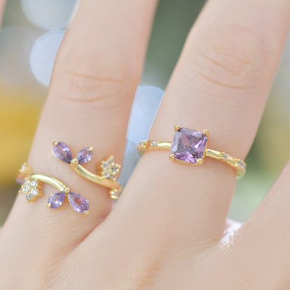 Lavender Whisper Ring