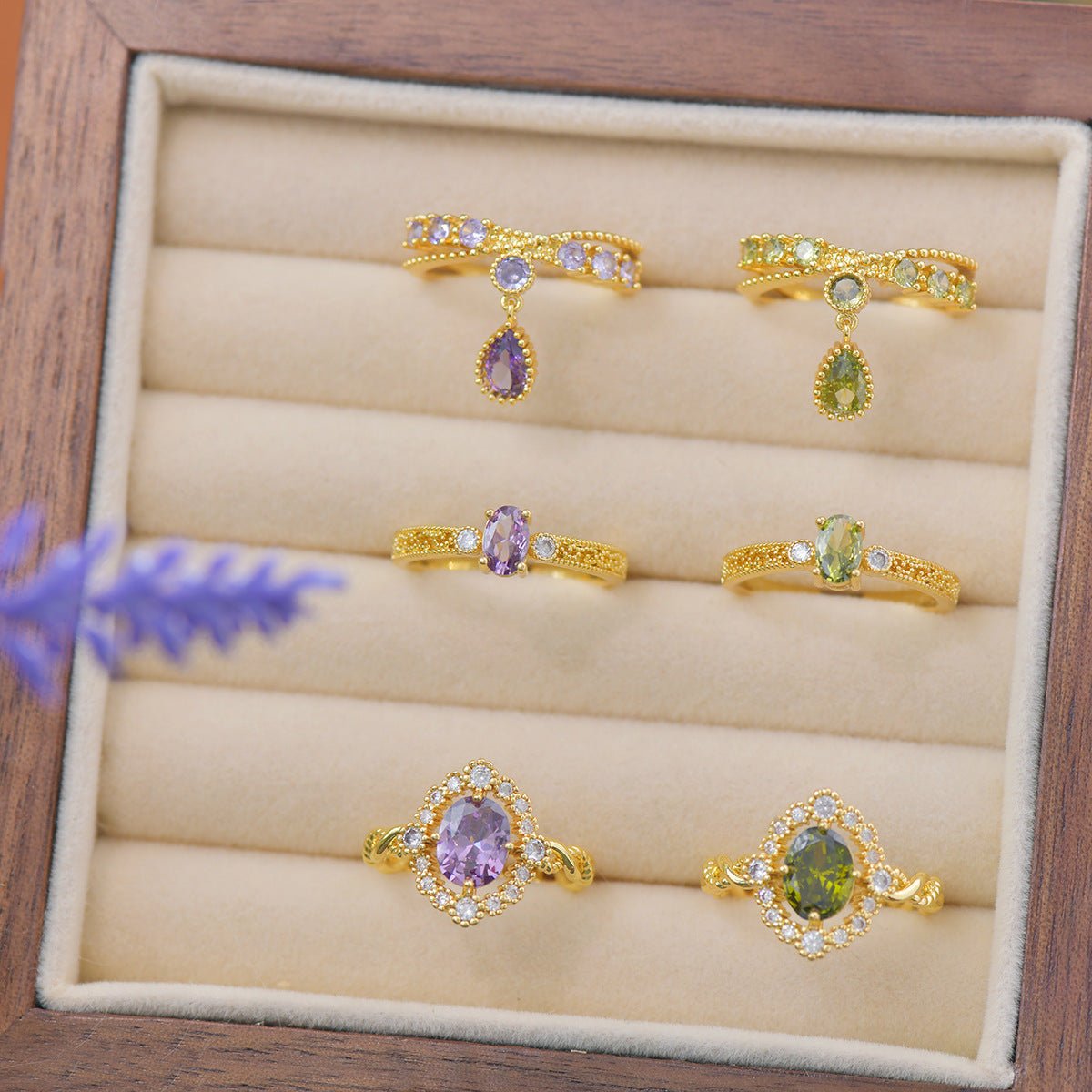 Lilac Belle Ring