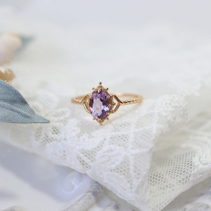 Lilac Lustre Ring
