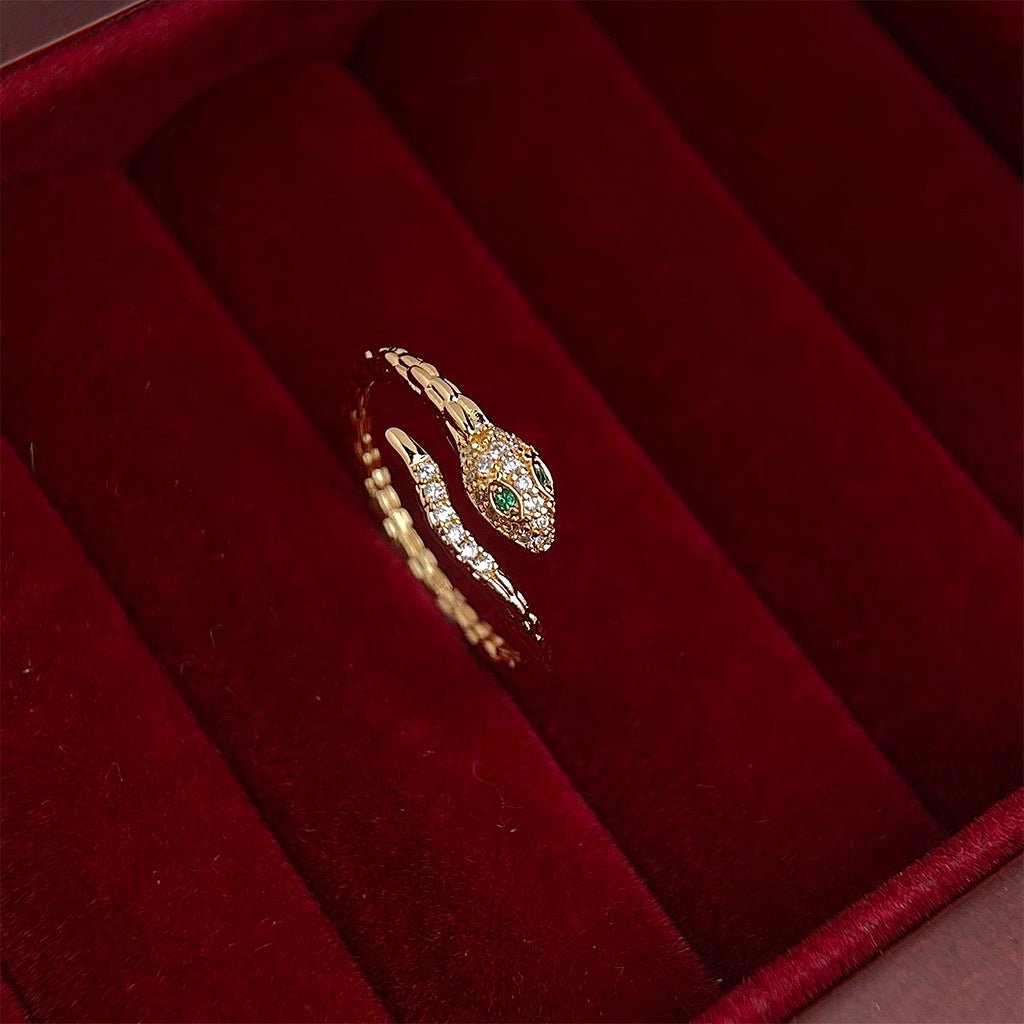 Midnight Serpent Ring