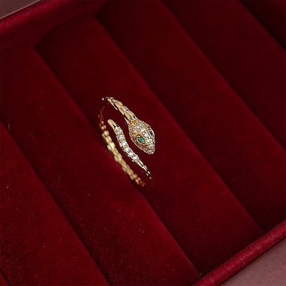 Midnight Serpent Ring