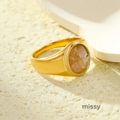 Fynlee Natural Stone Ring