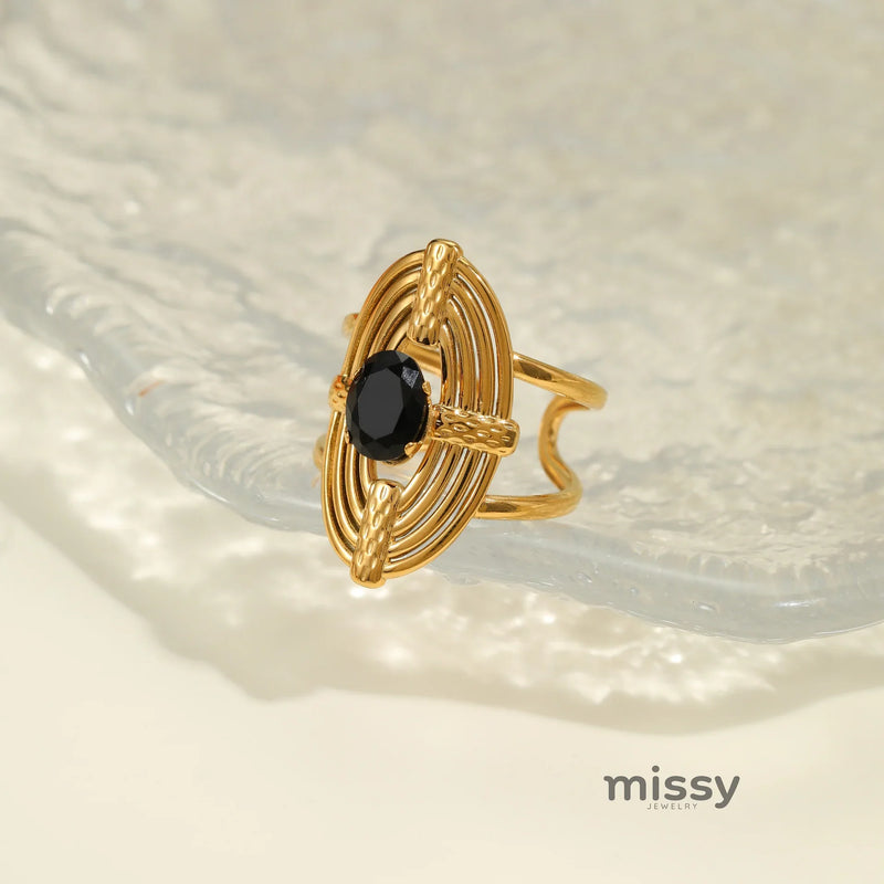 Kayra Colorful Zircon Ring