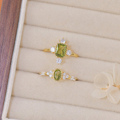 Moana Peridot Ring