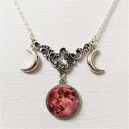 Celestial Moon Goddess Necklace