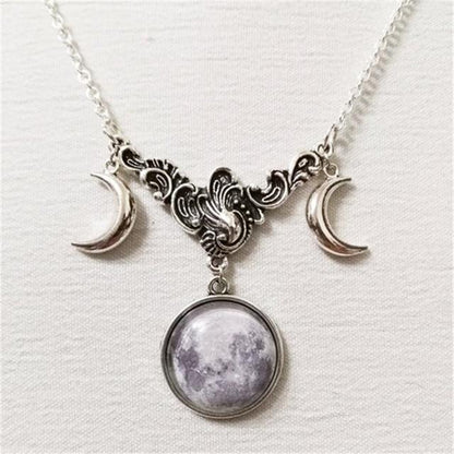 Celestial Moon Goddess Necklace