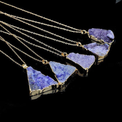 Natural Shape Stone Necklace
