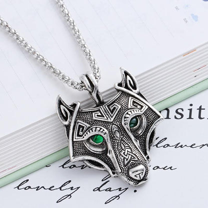 Viking Wolf Necklace