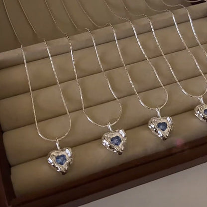 Ocean Heart Necklace