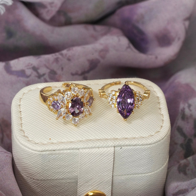 Opulent Amethyst Ring