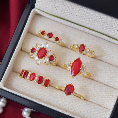 Opulent Ruby Ring