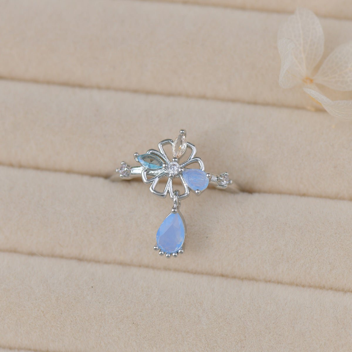 Periwinkle Charm Ring
