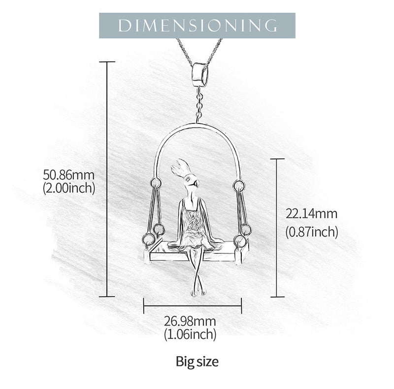 Sterling Silver Miss Rabbit Necklace