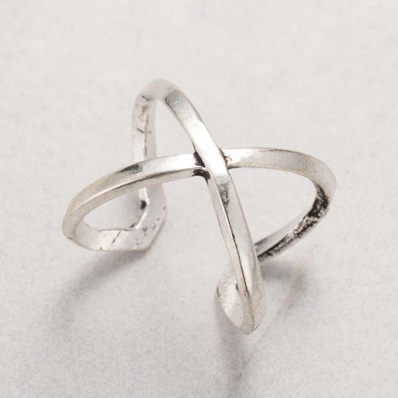 6 Pieces Crystal Ring Set