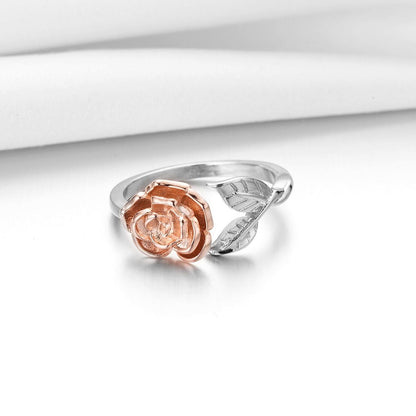 Delicate Rose Wrap Ring