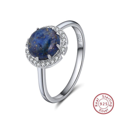 Lapis Lazuli Sterling Silver Ring