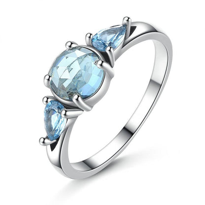 Moonlight Frost Sterling Silver Ring