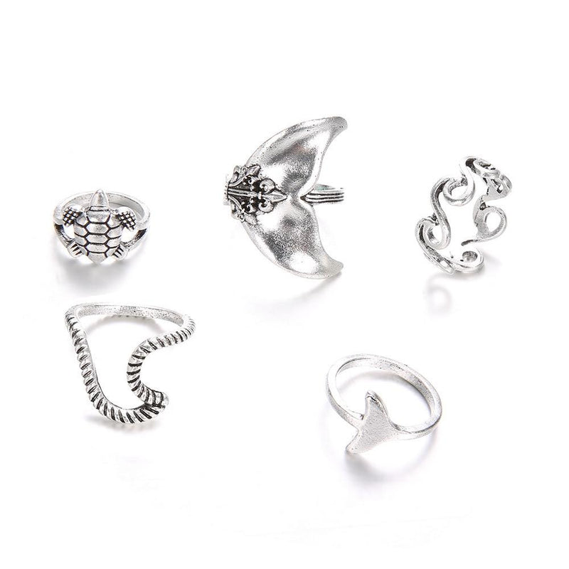 Ocean Spirit Ring Set